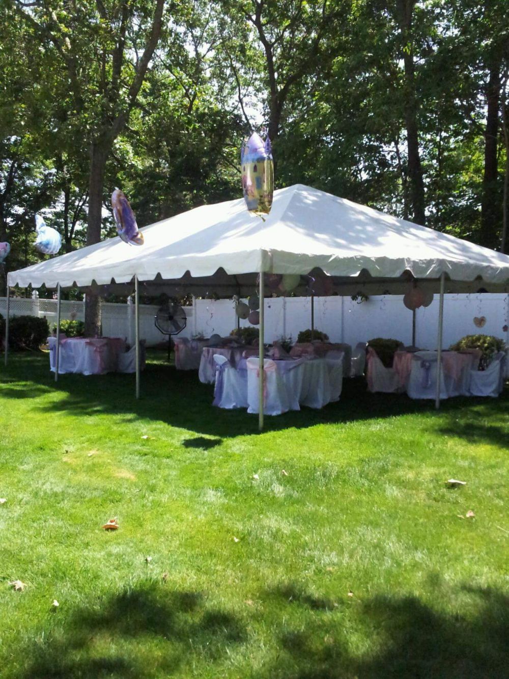 20 x 30 Frame Tent Rental Wedding Party Long Island