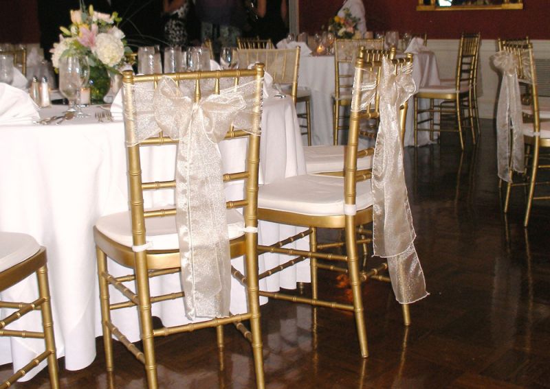 rent Gold Chiavari chairs for wedding party event brookhaven
