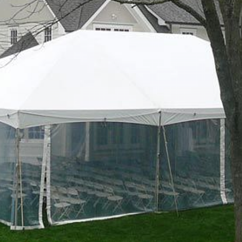 Tent with Sidewalls rental wedding event long island
