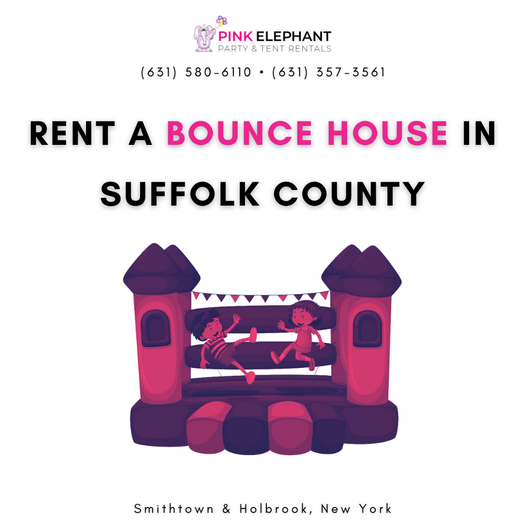 Children jumping inside a bounce house